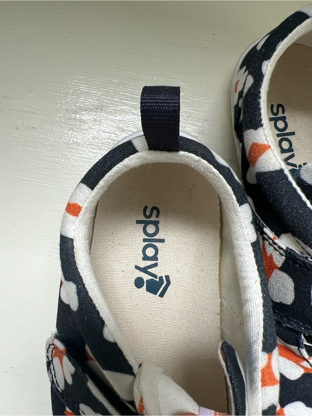 SPLAY EXPLORE 2.0 Daisy Velcro Canvas Floral Sneakers Size 3 - Picture 3 of 7